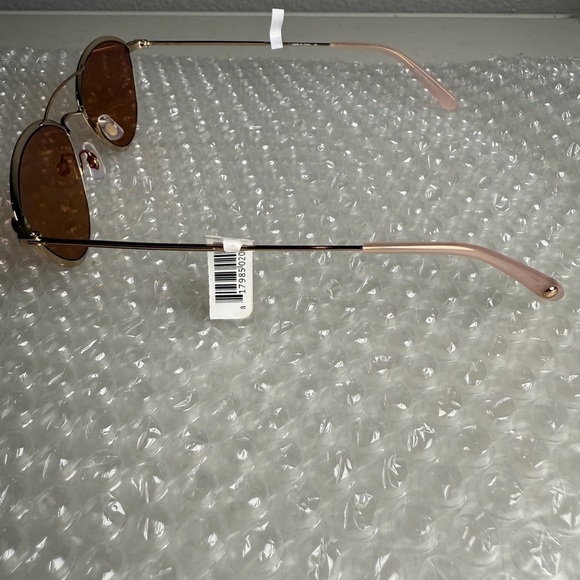 New Garrett Leight Breeze Sunglasses Wire Frame Pink Tint Electric Sun Designer main image 9